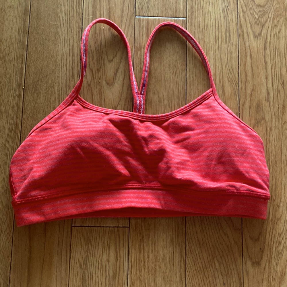 lululemon athletica Red Sports Bra